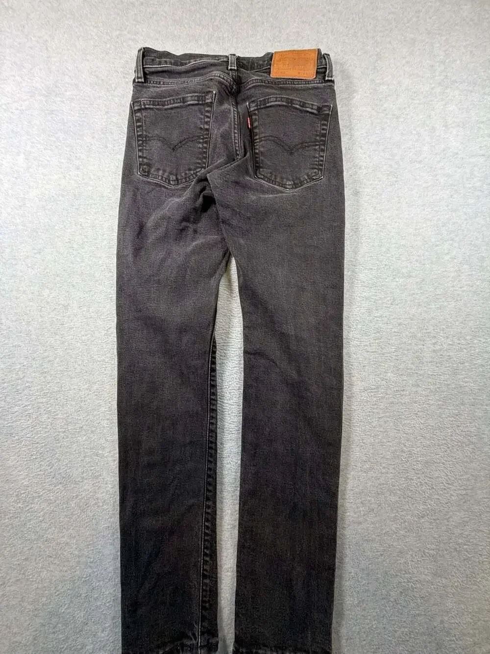 Levi's Premium Black Denim Slim Skinny Jeans E